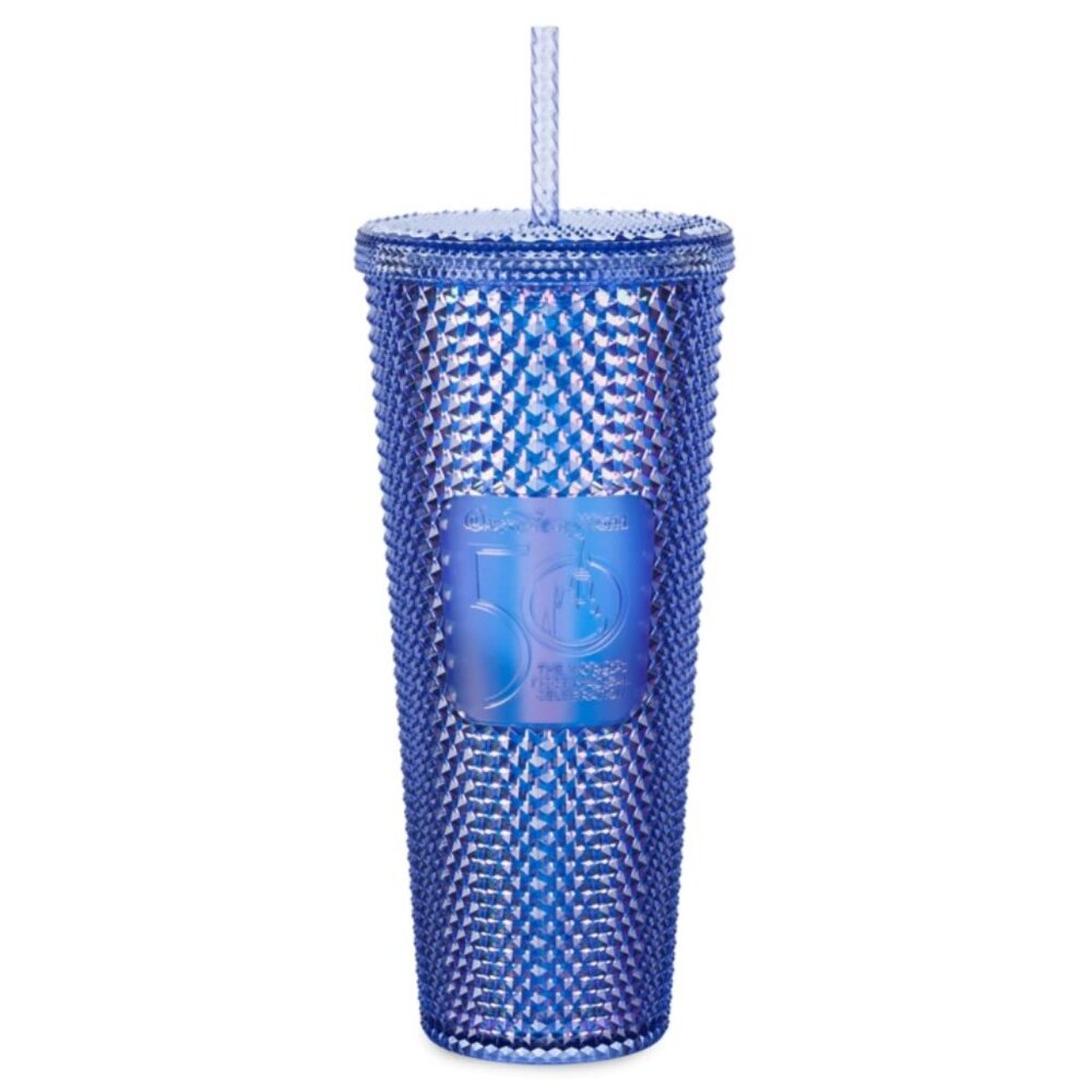 Blue Starbucks Walt Disney World 50th Anniversary Studded Tumbler